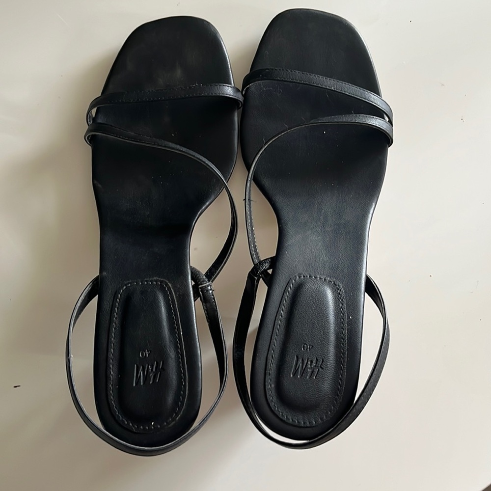 H&M strappy heels